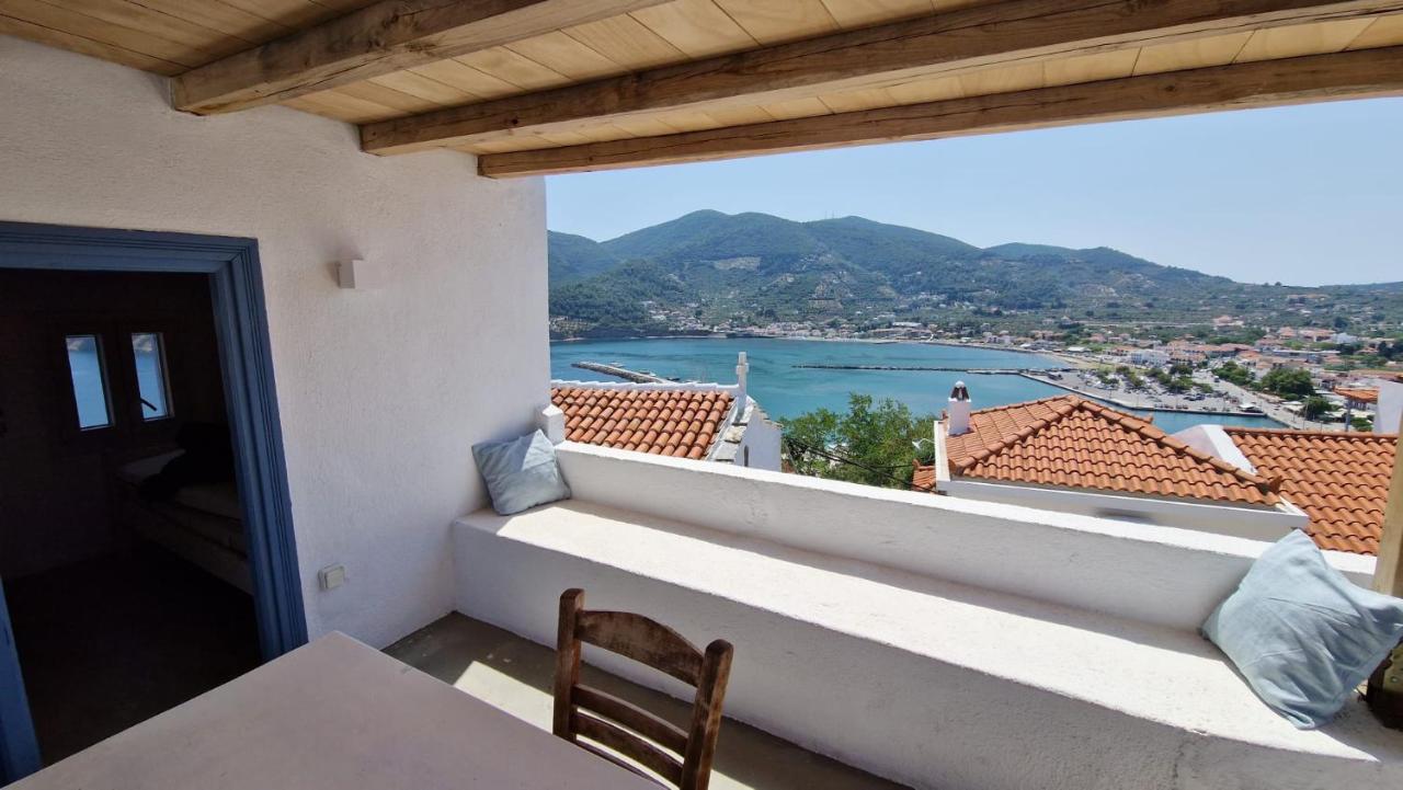 Peppermint Bay Villa Skopelos stad Exteriör bild