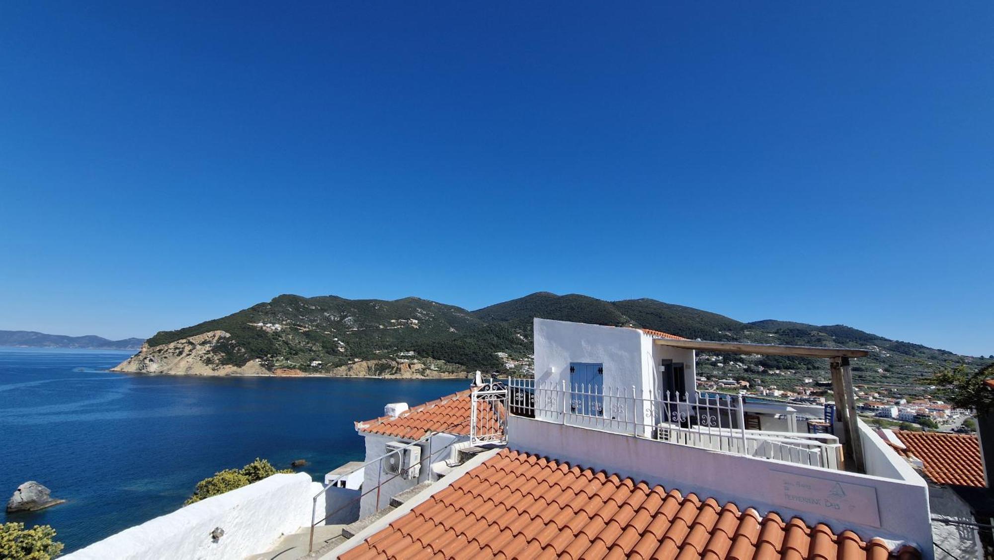 Peppermint Bay Villa Skopelos stad Exteriör bild