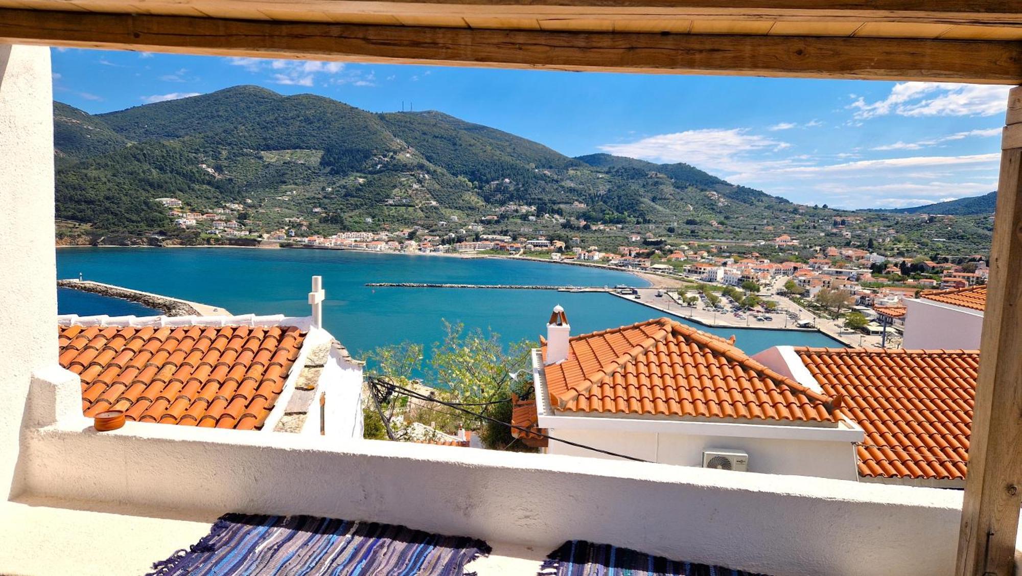 Peppermint Bay Villa Skopelos stad Exteriör bild