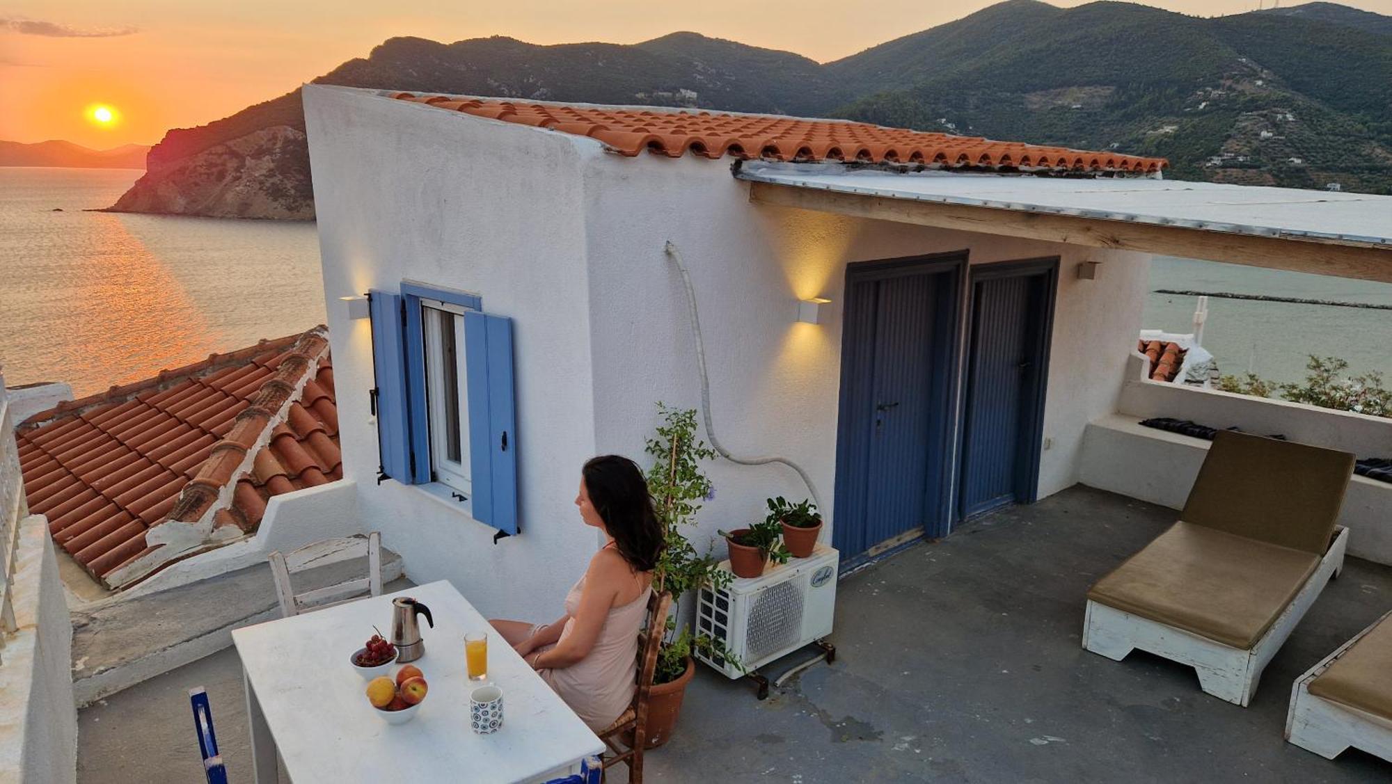 Peppermint Bay Villa Skopelos stad Exteriör bild