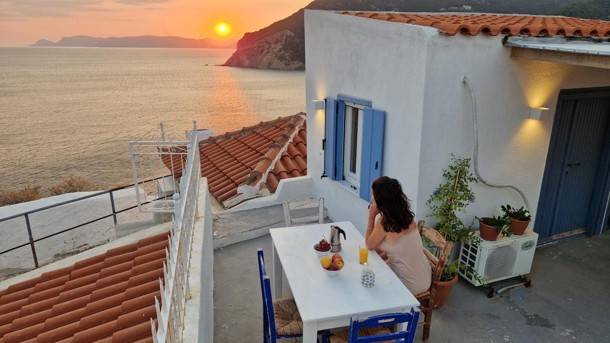 Peppermint Bay Villa Skopelos stad Exteriör bild